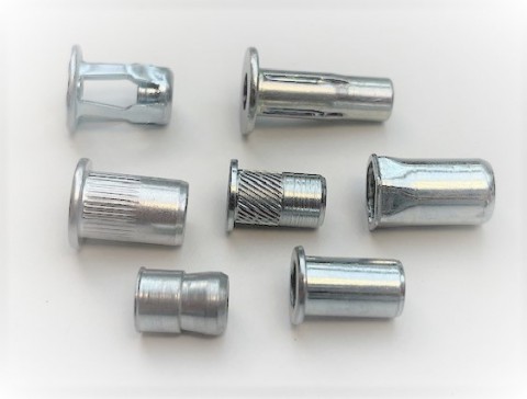 Deform-Nut® rivet nuts in steel zinc plating